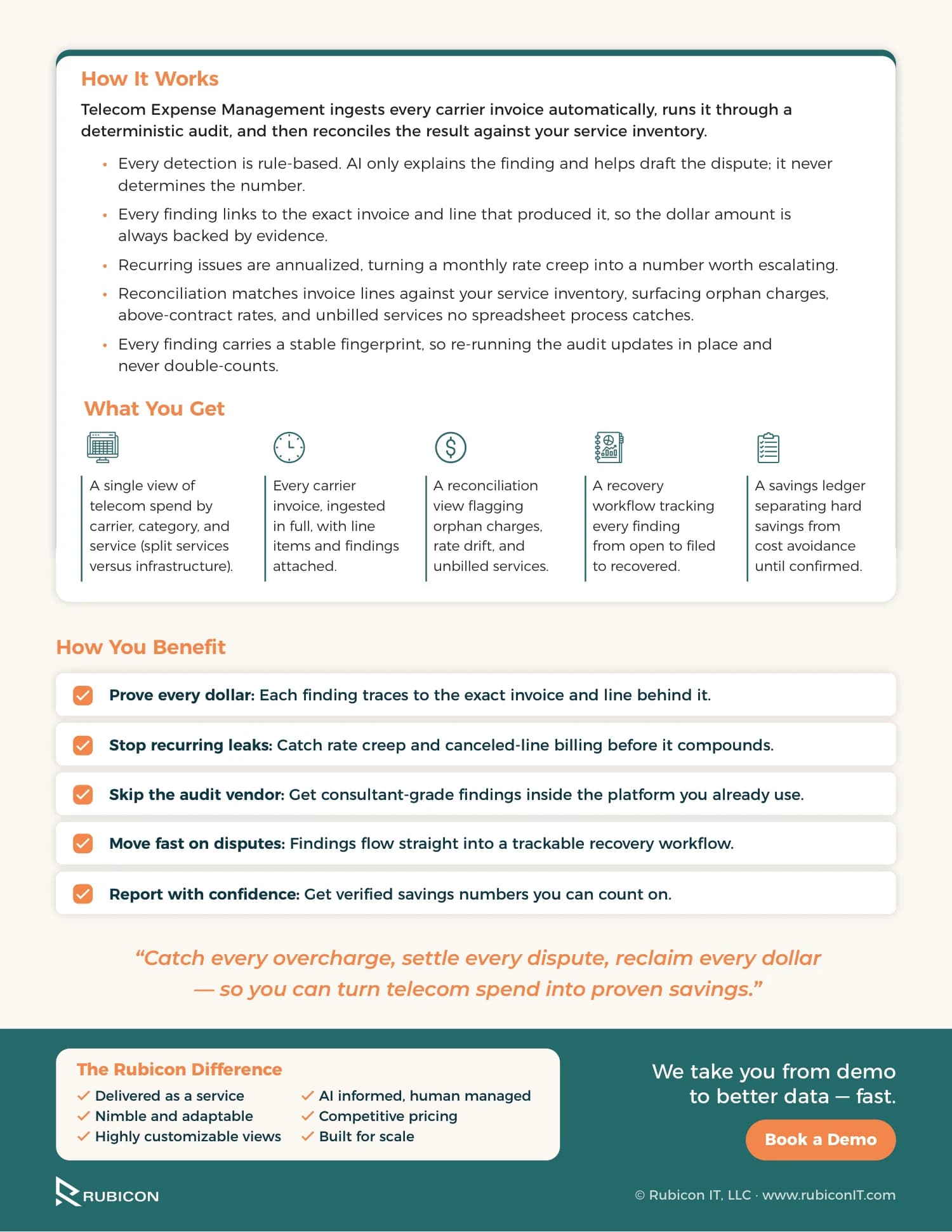 Telecom Management Insight Module, page 2